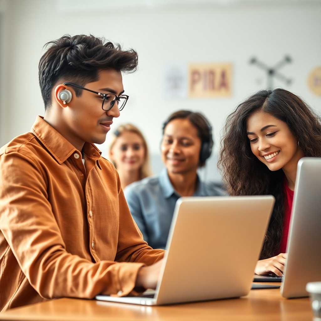Diverse team members using multi-lingual support interface