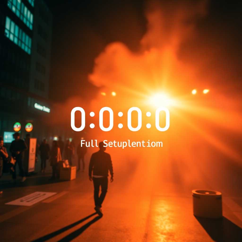 Graphic showing countdown to full setup completion.