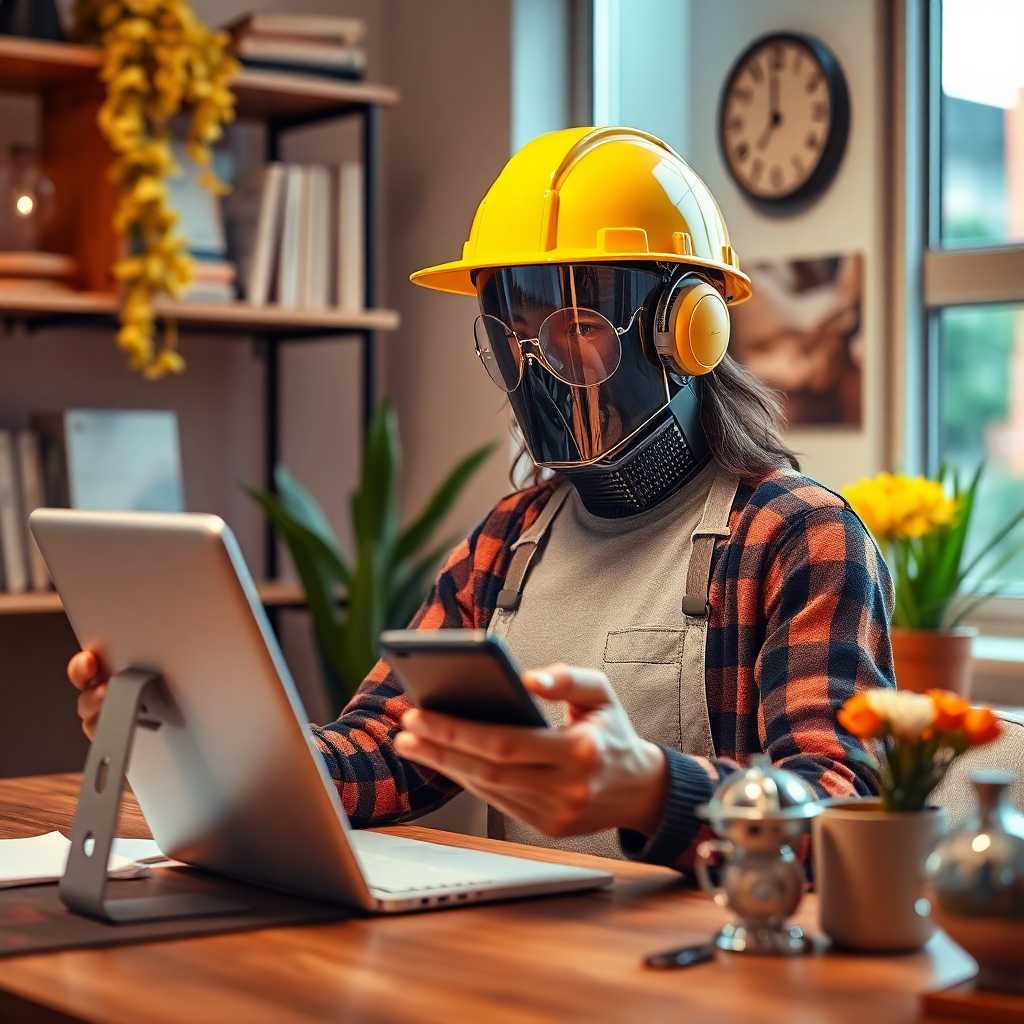 Decorator easily managing client communications through an app