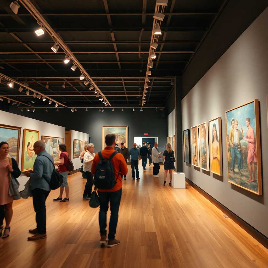 Art Gallery Customer Interaction