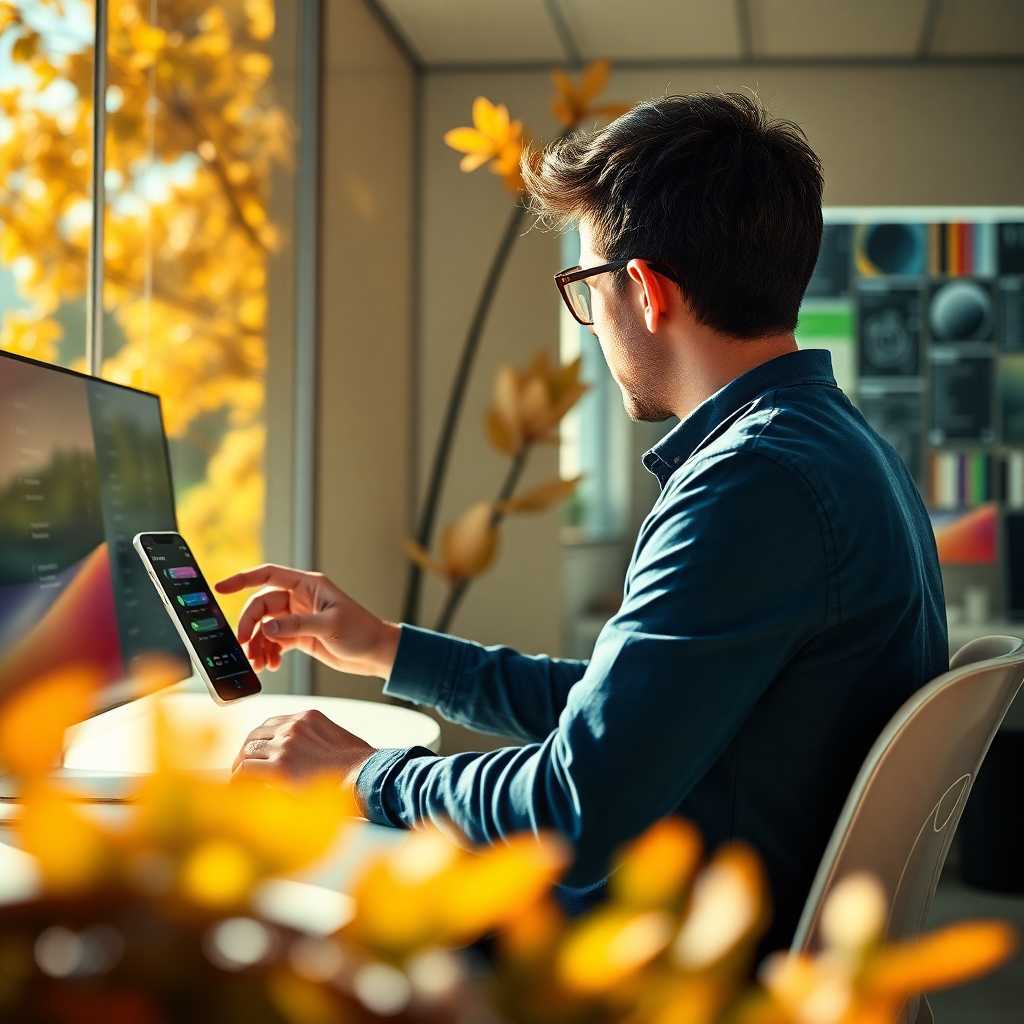 Owner adjusting SMS settings on a simple, intuitive dashboard