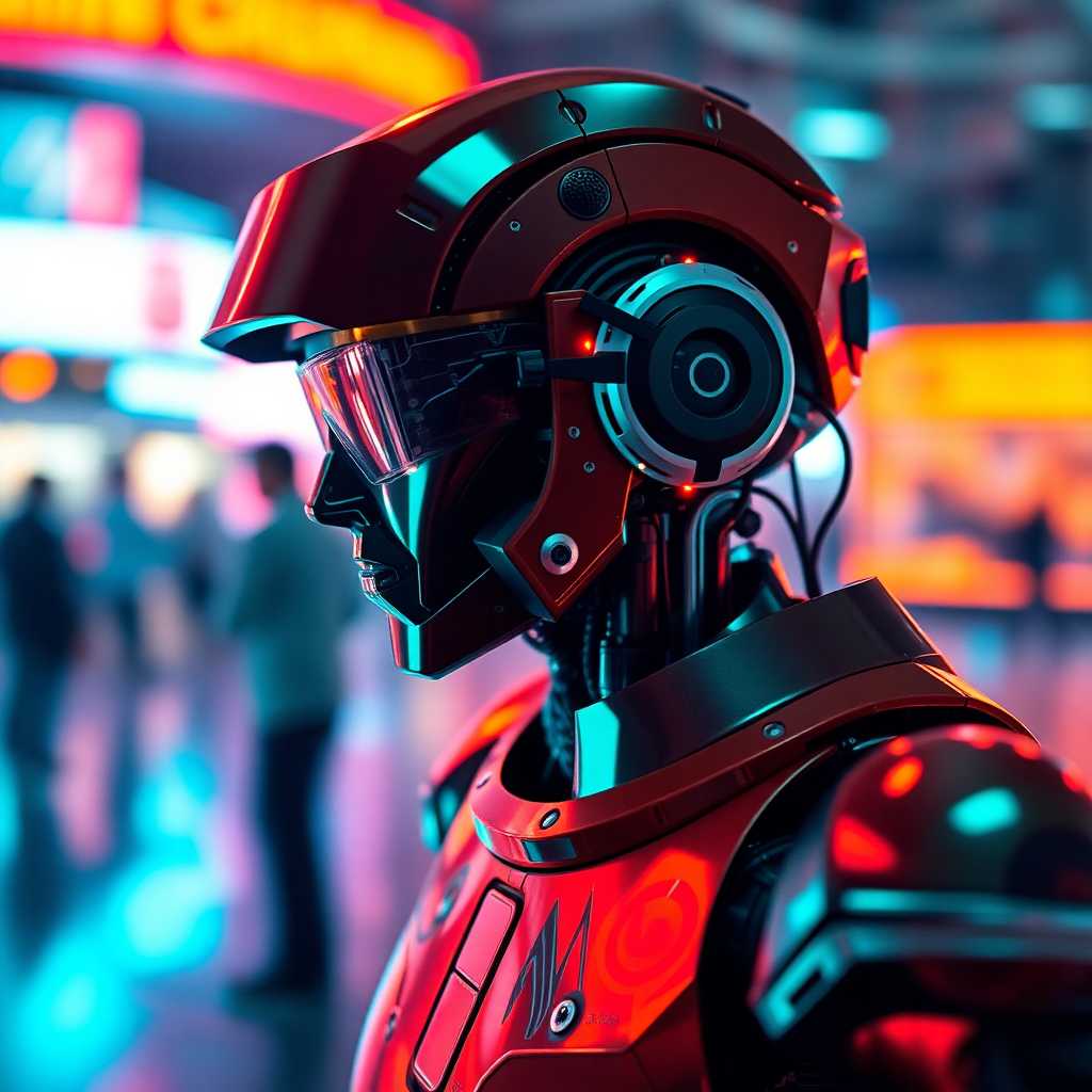 Graphical representation of AI managing communications