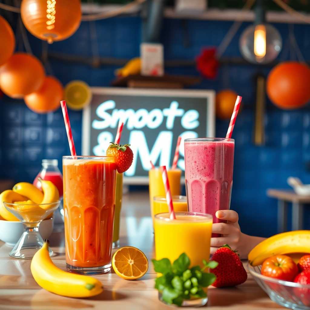 Successful Smoothie Bar Using SMS System