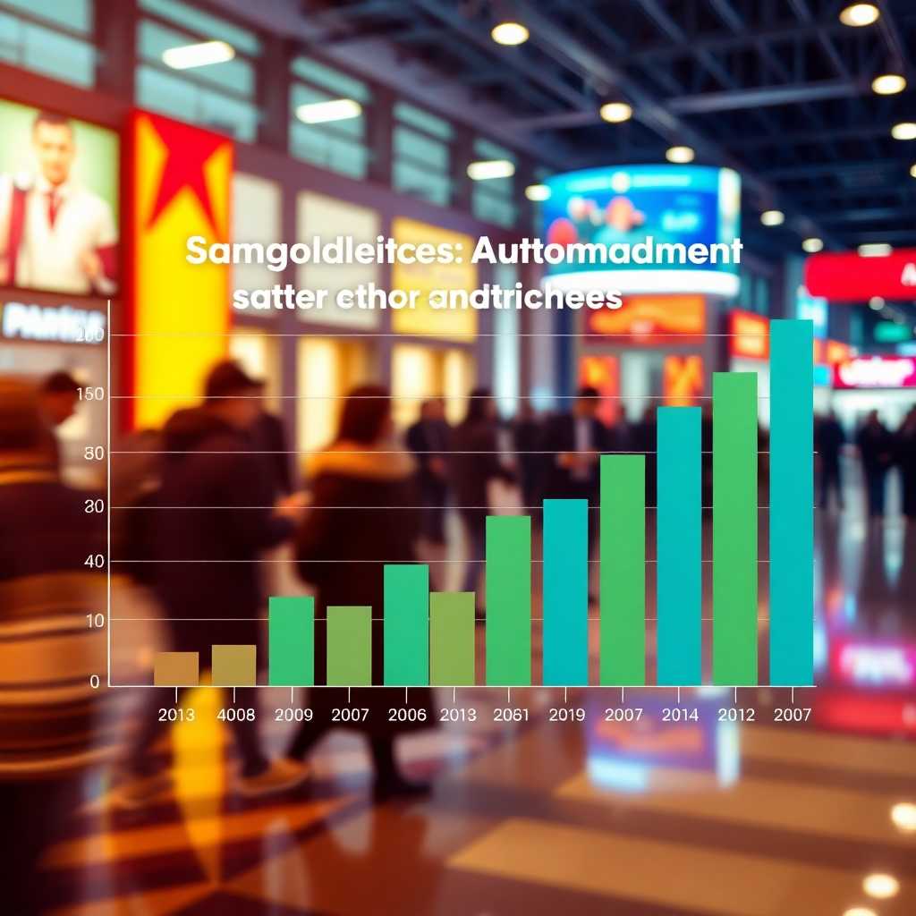 A bar graph illustrating booking increases post-automation.
