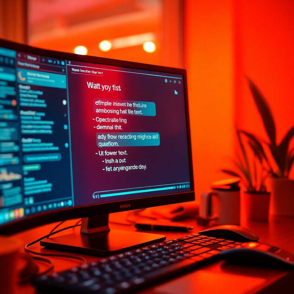 Automated SMS interface on desktop
