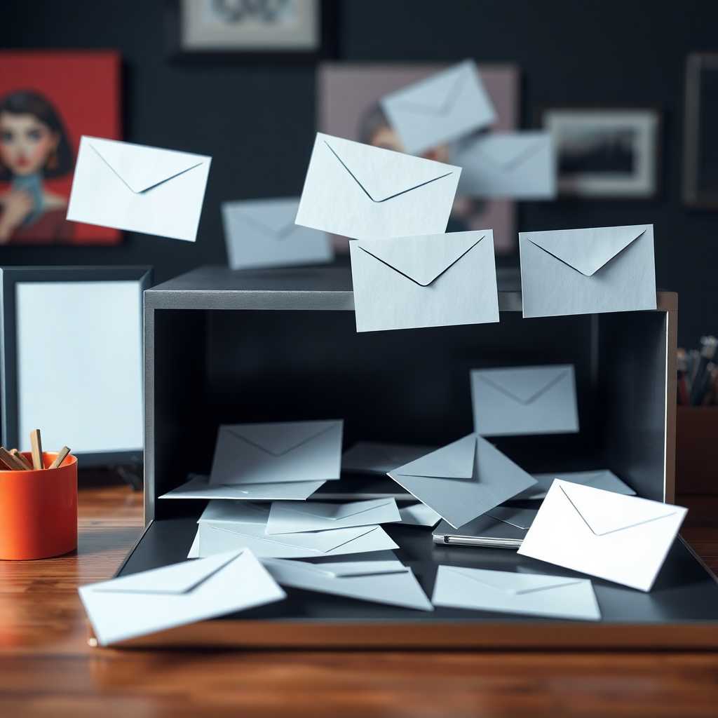 Inbox showing clear and organized client messages